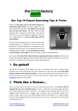 1. Go global! 2. Think like a Roman