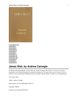James Watt - The Free Information Society