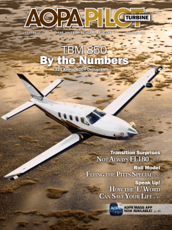 TBM 850 By the Numbers