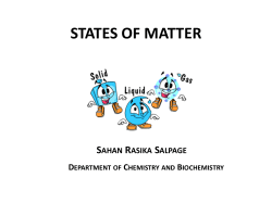 States of Matter