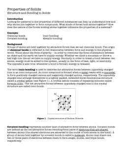 Properties of Solids