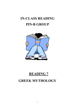 Greek mythology is the body of stories belonging to the Ancient