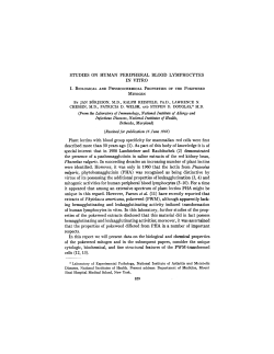 From the Laboratory of Immunology, National