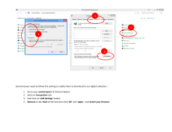 Some browser need to follow this setting to enable them to
