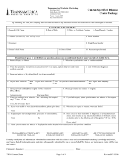 Claim Form