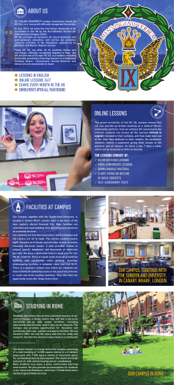 studying in rome about us online lessons facilities at campus