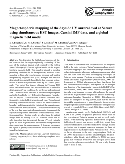 Magnetospheric mapping of the dayside UV auroral oval at Saturn