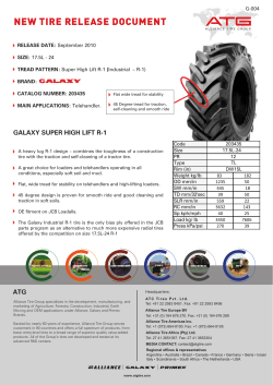 Tire Release - Galaxy Industrial R1