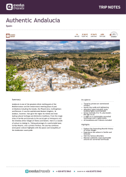 Authentic Andalucia