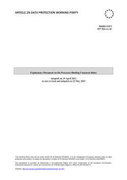 Explanatory Document on the Processor