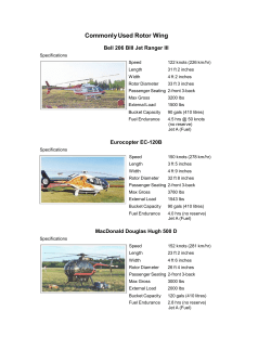 Commonly Used Rotor-Wing - (4 pages)