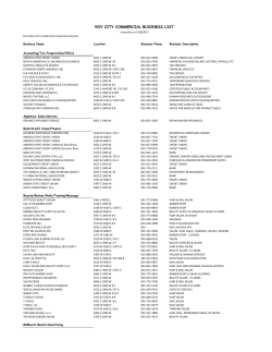 Business Directory