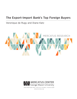 The Export-Import Bank`s Top Foreign Buyers