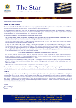 The Star - St Michael`s College