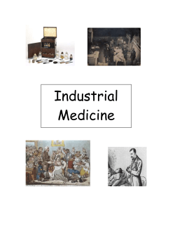 Industrial Medicine - The Buckingham School