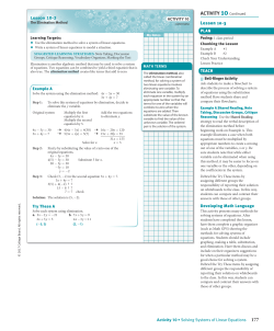 ACTIVITY 10Continued - Newell-Math