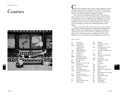 Courses - Caltech Catalog
