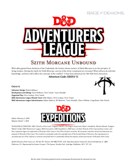 DDEX3-15 Szith Morcane Unbound