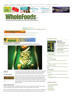 The Question of Digestion