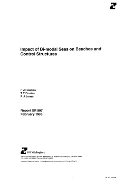 Impact of bi-modal seas on beaches and control structures