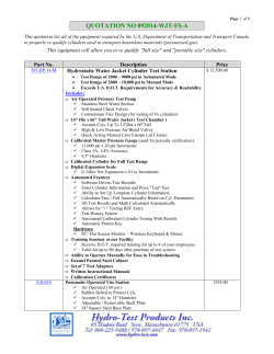 QUOTATION NO 0706-B - Hydro