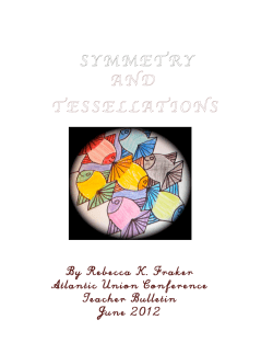 SYMMETRY AND TESSELLATIONS