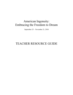 American Ingenuity: Embracing the Freedom to Dream