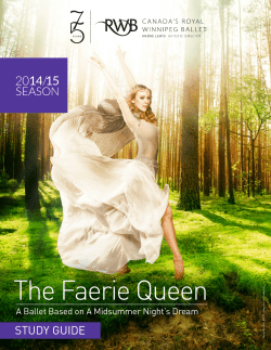 The Faerie Queen - Royal Winnipeg Ballet