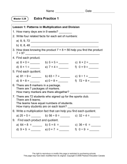 Unit 3 Extra Practice