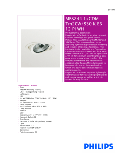 MBS244 1xCDM- Tm20W/830 K EB 12 PI WH