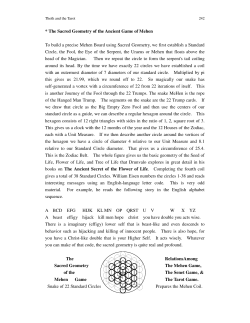 The Sacred Geometry of the Ancient Game of Mehen
