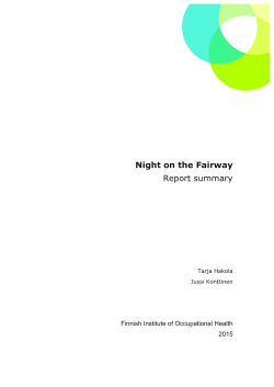 Night on the Fairway
