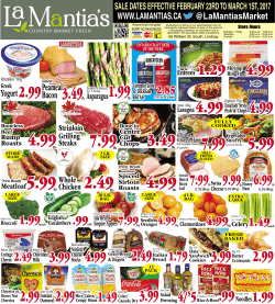3.49 3.49 1.99lb. - Lamantia`s Country Market