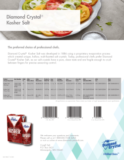 Diamond Crystal&reg; Kosher Salt