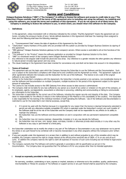 OCTAGON TERMS AND CONDITIONS_FULL