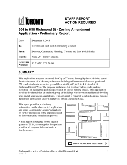 Toronto and East York Community Council