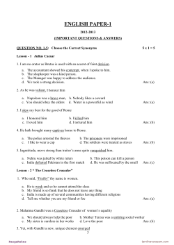 Booklet ESSEM 2010 - ENGLISH