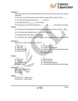 Question 1: Select the correct word from the following list and fill in