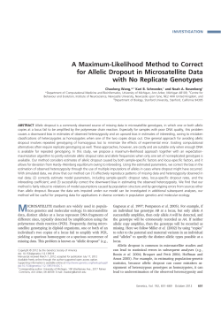 A Maximum-Likelihood Method to Correct for