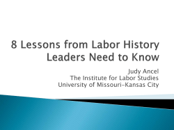 8 Lessons from Labor History Leaders Need to Know