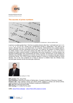 The secrets of prime numbers