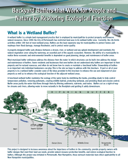 Backyard Buffer Brochure