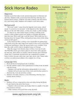 Stick Horse Rodeo - Oklahoma 4-H