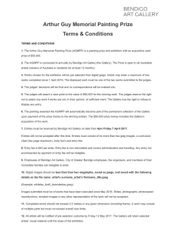 PDF Version - Bendigo Art Gallery