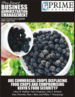 are commercial crops displacing food crops and compromising