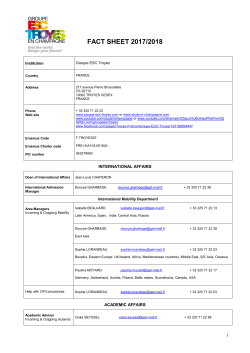 now our factsheet
