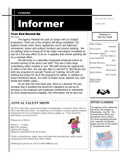 employee newsletter June 2012