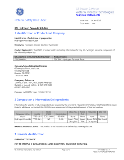 3% Hydrogen Peroxide Solution