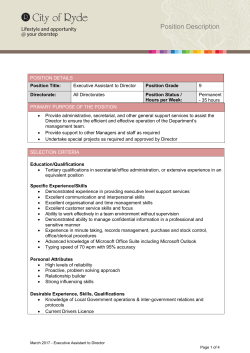 Position Description