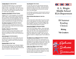 7th Grade summer Reading List (1)